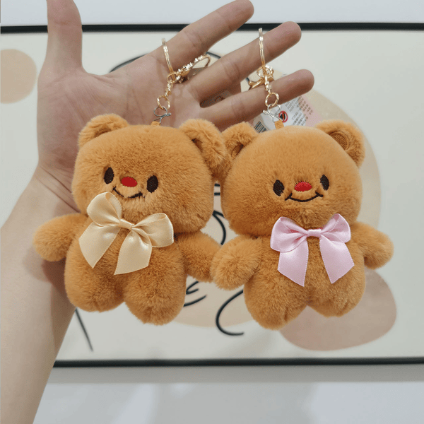 Butter Bear Plush Toy Bag Keychain, Charms Craft Supply | Canada & USA and Europe Wide FREE shipping