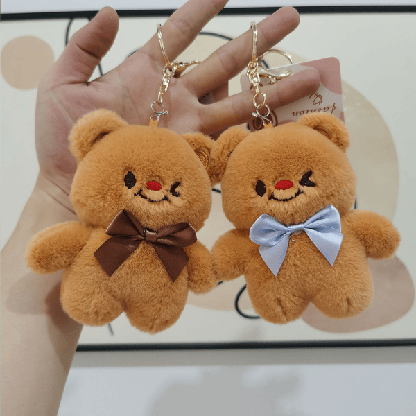 Butter Bear Plush Toy Bag Keychain, Charms Craft Supply | Canada & USA and Europe Wide FREE shipping