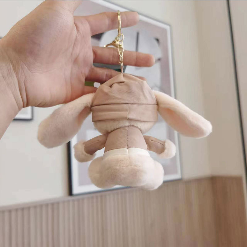 Scented plush rabbit keychain bag charm, Charms Craft Supply | Canada & USA and Europe Wide FREE shipping