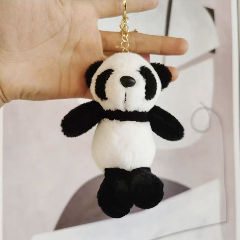 Panda plush keychain, Charms Craft Supply | Canada & USA and Europe Wide FREE shipping