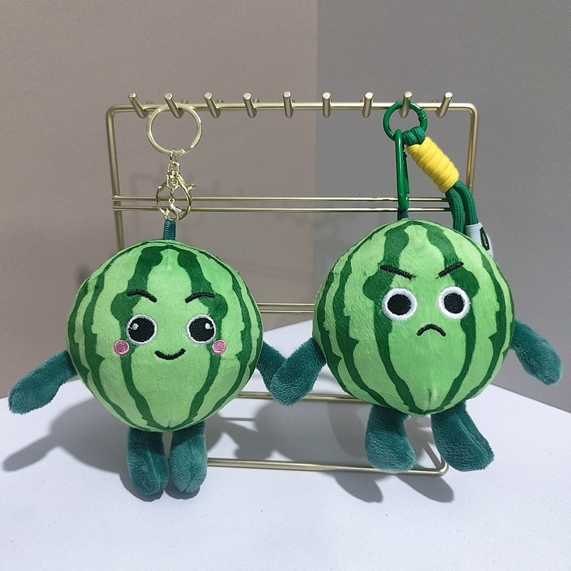 Watermelon plush keychain, Charms Craft Supply | Canada & USA and Europe Wide FREE shipping