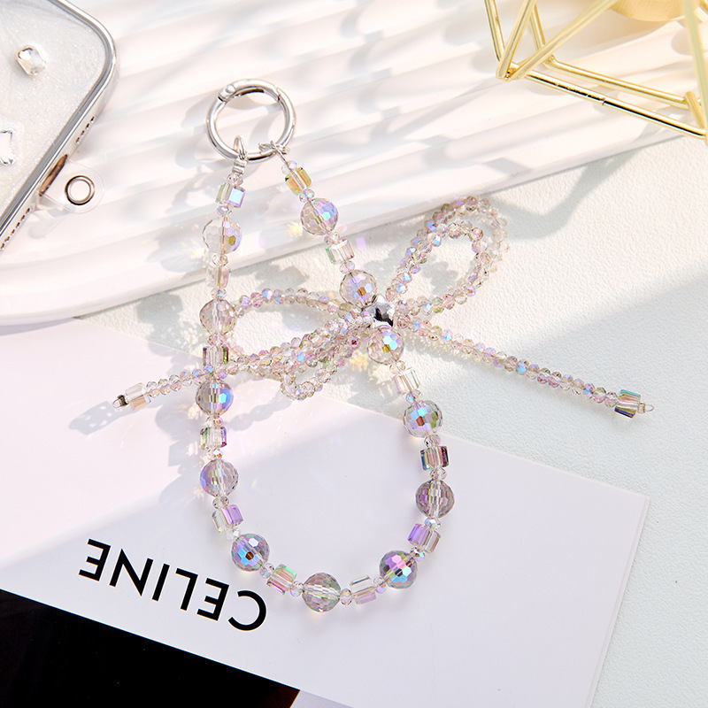 Exquisite Crystal Phone Charm, High-End Women's Wrist Pendant, Charms Craft Supply | Canada & USA and Europe Wide FREE shipping