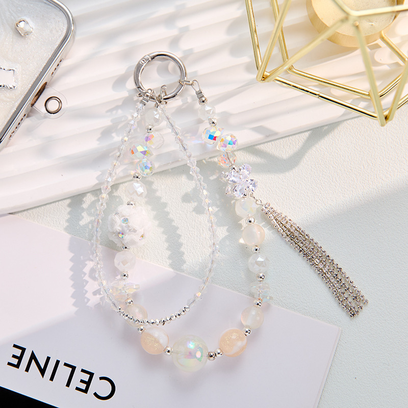 Exquisite Crystal Phone Charm, High-End Women's Wrist Pendant, Charms Craft Supply | Canada & USA and Europe Wide FREE shipping