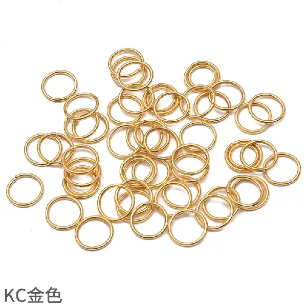 KC gold-0.8*8MM 200 pieces/pack about 22g,chaincharmsupply.com