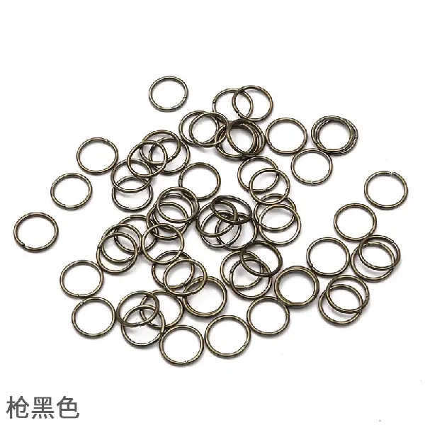 Gun black-0.7*5MM 200 pieces/pack about 13g,chaincharmsupply.com
