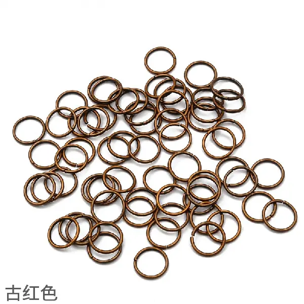 Ancient red-1.2*12MM 100 pieces/pack about 30g,chaincharmsupply.com