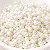 White Glass Imitation Pearl Loose Beads Handmade 3-5mm Diy Accessories - 4MM, hole diameter about 1mm, original white, 50 pieces/pack 03#