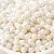 White Glass Imitation Pearl Loose Beads Handmade 3-5mm Diy Accessories - 5MM, aperture about 1mm, original white, 50 pcs/pack (about 170 pcs in one strip)