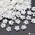 Abs Special-shaped Pearls Loose Beads String Handmade Diy Bracelet Necklace - #05 Five-petal plum blossom 12mm hole diameter about 1mm 30 pcs/pack