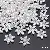 Abs Special-shaped Pearls Loose Beads String Handmade Diy Bracelet Necklace - #16 Six-leaf flower 16mm hole diameter about 1mm 30 pcs/pack