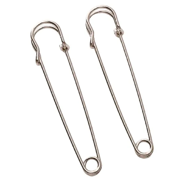 About 100mm long, about 2mm thick, silver, 5 pcs/pack,chaincharmsupply.com