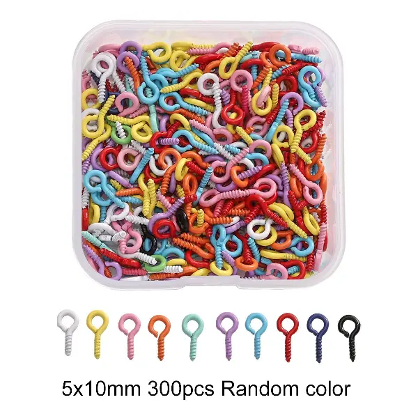 #02 Sheep Eyes Random Mixed Colors 300 pcs/box About 51g,chaincharmsupply.com