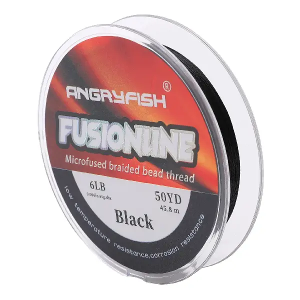 6LB wire diameter 0.15mm black 1 roll/box (about 45.8 meters),chaincharmsupply.com