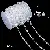 Acrylic Fishing Line Curtain Beads Wedding Plastic Bead Chain Diy - Large beads 10x11mm, tube beads 8x3.5mm, transparent color, 3 yards/pack