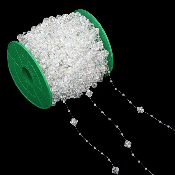 Large package corner beads large beads 10x10mm small beads 3mm AB color 60 meters / 1 roll,chaincharmsupply.com