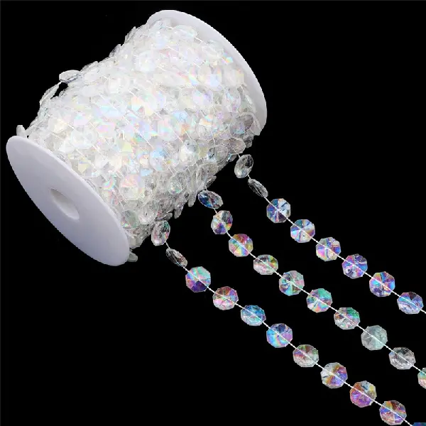 Large package 14x14mm AB color 17 meters/1 roll,chaincharmsupply.com