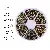 4-10mm Boxed Single-ring Opening Connection Ring Accessories Diy Making Earrings - Ancient bronze single hoop box-1 set