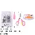 4-10mm Boxed Single-ring Opening Connection Ring Accessories Diy Making Earrings - Scissor accessories-1 set