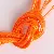 Hot Selling 0.5-2.5 Mm Colorful Korean Wax Wire Rope Necklace - Orange-2.5mm about 10 meters/pack