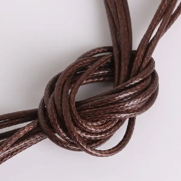 Dark brown-1mm, about 10 meters/pack,chaincharmsupply.com