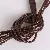 Hot Selling 0.5-2.5 Mm Colorful Korean Wax Wire Rope Necklace - Dark brown-2.5mm, about 10 meters/pack