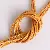 Hot Selling 0.5-2.5 Mm Colorful Korean Wax Wire Rope Necklace - Earthy yellow-2.5mm about 10 meters/pack