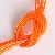 Hot Selling 0.5-2.5 Mm Colorful Korean Wax Wire Rope Necklace - Orange-1mm, about 10 meters/pack