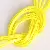Hot Selling 0.5-2.5 Mm Colorful Korean Wax Wire Rope Necklace - Fluorescent yellow-2mm about 10 meters/pack
