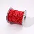 Hot Selling 0.5-2.5 Mm Colorful Korean Wax Wire Rope Necklace - Big red-2mm about 5 meters/pack