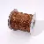 Hot Selling 0.5-2.5 Mm Colorful Korean Wax Wire Rope Necklace - Brown-1mm about 10 meters/pack