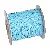 Hot Selling 0.5-2.5 Mm Colorful Korean Wax Wire Rope Necklace - Lake blue-2mm about 10 meters/pack
