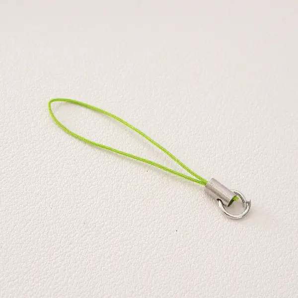 Fruit green - total length about 58mm, rope length about 45mm, 20 pieces/pack,chaincharmsupply.com