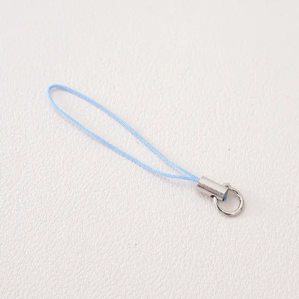 Light blue - total length is about 68mm, rope length is about 48mm, 10 pieces/pack,chaincharmsupply.com