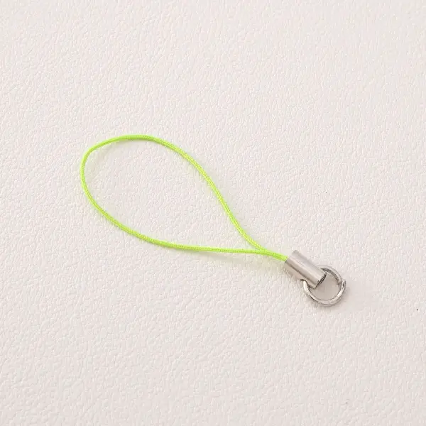 Light green - total length about 58mm, rope length about 45mm, 20 pieces/pack,chaincharmsupply.com