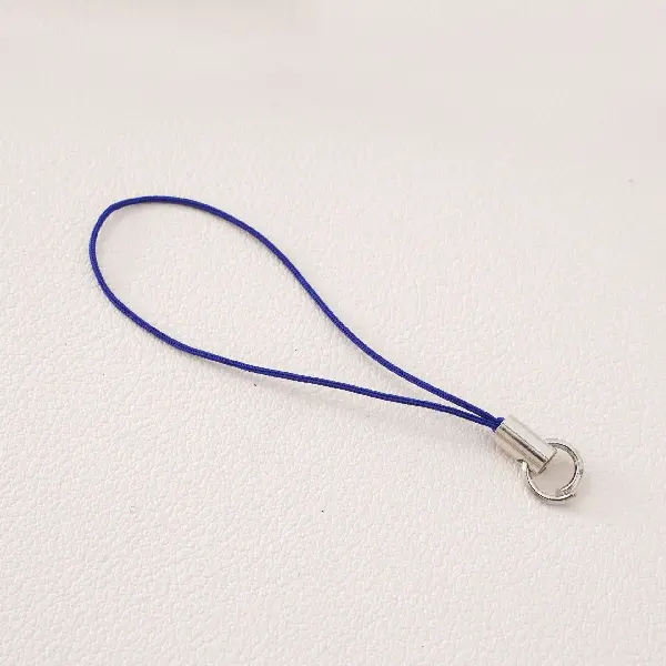 Royal blue - total length about 58mm, rope length about 45mm, 20 pieces/pack,chaincharmsupply.com