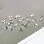 Iron Covered Buckle Diy Jewelry Accessories Multi-color Double-headed Connecting Baotou - Silver-4×7mm 100pcs/pack