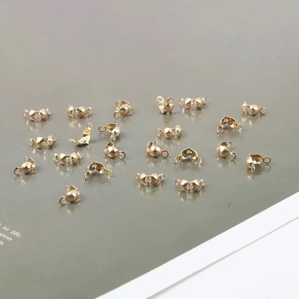 KC gold-4×7mm 100pcs/pack,chaincharmsupply.com