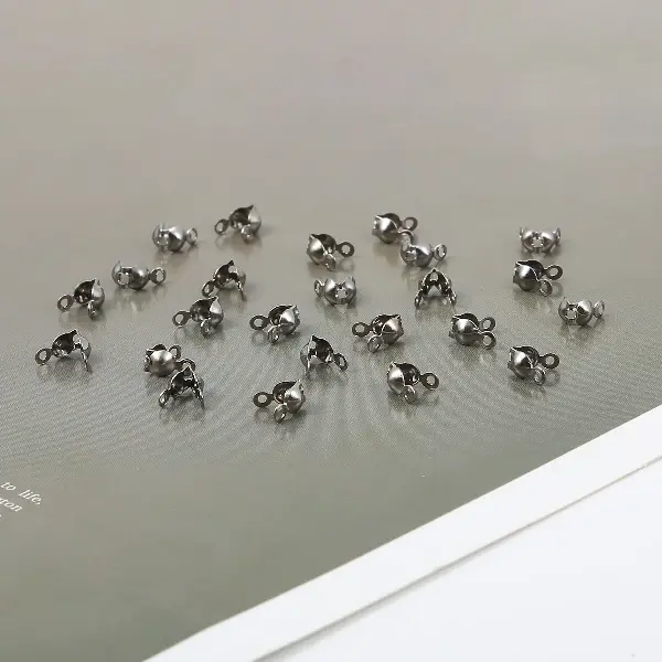 Gun black-4×7mm 100pcs/pack,chaincharmsupply.com
