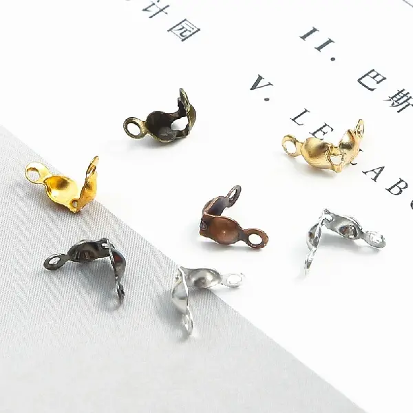 Randomly mixed colors-4×7mm 100pcs/pack,chaincharmsupply.com