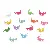 Iron Covered Buckle Diy Jewelry Accessories Multi-color Double-headed Connecting Baotou - Color random mixed color-4×7mm 100pcs/pack