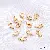 14k Gold-filled Color-protected Single-ring Lobster Clasp Closing Buckle Extension Chain - Large lobster clasp 18K gold 1 piece