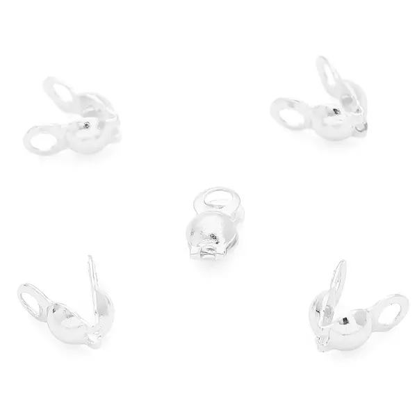 Silver 3*6mm bag buckles 10 pcs,chaincharmsupply.com