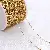 14k Gold-filled Color-protected Single-ring Lobster Clasp Closing Buckle Extension Chain - Round O-shaped chain 14K gold-filled 1.0mm 1 meter/pack