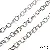 Stainless Steel Chain Heart-shaped Sunflower Starry Handmade Diy Necklace Bracelet - Stainless steel chain 10x13 twisted European wire diameter about 2.0mm, chain width about 10mm, chain body 10x13mm-0.5m/pack