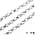 Stainless Steel Chain Heart-shaped Sunflower Starry Handmade Diy Necklace Bracelet - Stainless steel chain 1.2 rhombus 1:1 ground wire diameter about 1.2mm chain width about 7.6mm mother chain body 7.6x10.8mm-0.5m/pack