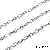 Stainless Steel Chain Heart-shaped Sunflower Starry Handmade Diy Necklace Bracelet - Stainless steel chain 1.2 Gypsophila\-1m/pack