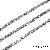 Stainless Steel Chain Heart-shaped Sunflower Starry Handmade Diy Necklace Bracelet - Stainless steel chain 4.0 small square, wire diameter about 2.0mm, chain width about 4mm, chain body 4x7mm-0.5m/pack