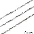 Stainless Steel Chain Heart-shaped Sunflower Starry Handmade Diy Necklace Bracelet - Stainless steel chain 3.0 flat wire pearls wire diameter about 1.0mm chain width about 3mm ring diameter 3.0mm-0.5m/pack