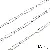 Stainless Steel Chain Heart-shaped Sunflower Starry Handmade Diy Necklace Bracelet - Stainless steel chain 1.0 long buckle 5x20 baby's breath, wire diameter about 1.0mm, chain width about 5mm, chain body 5x20mm-1 meter/pack