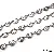 Stainless Steel Chain Heart-shaped Sunflower Starry Handmade Diy Necklace Bracelet - Stainless steel chain 9mm heart-shaped hydraulic wire diameter about 2.0mm chain width about 9mm heart-shaped chain body 9x12mm-1 meter/pack